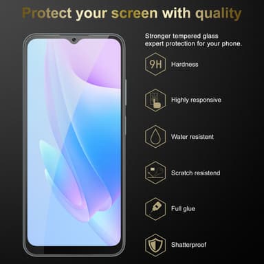 Blackview A52 3x Suojakalvo Karkaistu lasi Näytönsuoja