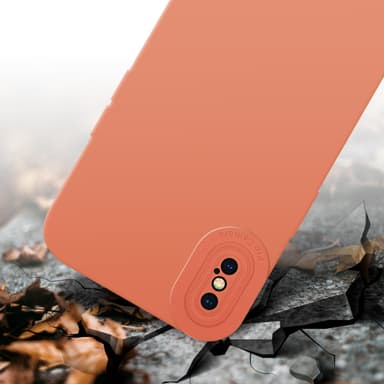 iPhone XS MAX Suojakuori Kotelo (Oranssi)