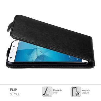 Honor 5C Suojakuori Lompakkokotelo (Musta)