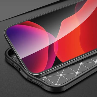 iPhone 13 PRO Suojakuori Case Cover (Musta)