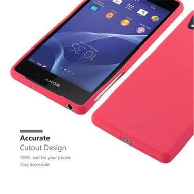 Suojakuori Sony Xperia Z2 Kotelo (Punainen)