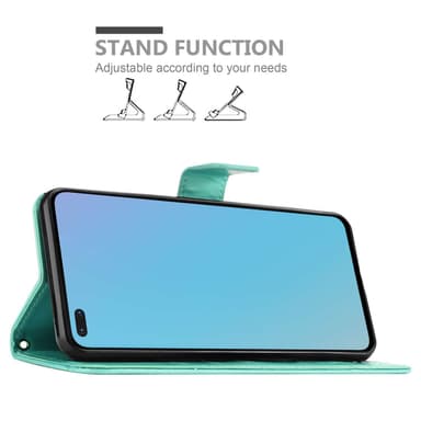 OnePlus Nord Suojakuori Lompakkokotelo (Turkoosi)