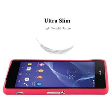 Suojakuori Sony Xperia Z2 Kotelo (Punainen)
