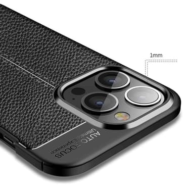 iPhone 13 PRO Suojakuori Case Cover (Musta)