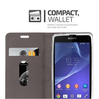 Sony Xperia Z1 COMPACT Suojakuori Lompakkokotelo