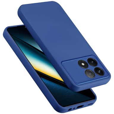 Xiaomi Poco F6 Pro Suojakuori Kotelo (Sininen)