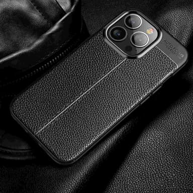 iPhone 13 PRO Suojakuori Case Cover (Musta)