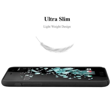HTC U PLAY Suojakuori Kotelo Case (Musta)