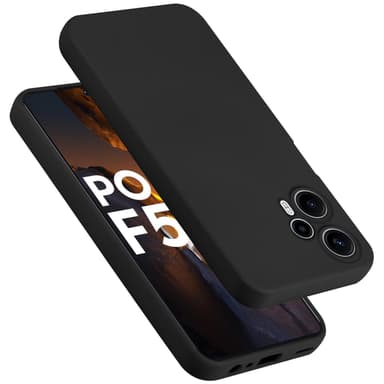 Xiaomi Poco F5 Suojakuori Kotelo Case (Musta)