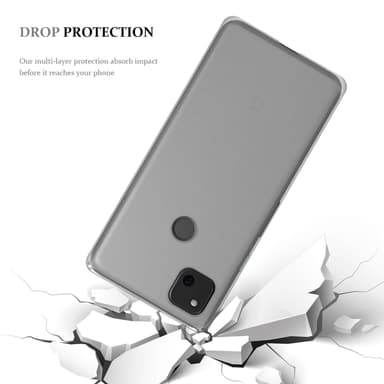 Google PIXEL 4A 5G Suojakuori Kotelo (Läpinäkyvä)