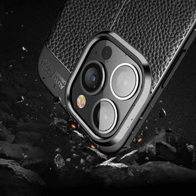iPhone 13 PRO Suojakuori Case Cover (Musta)