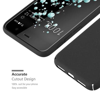 HTC U PLAY Suojakuori Kotelo Case (Musta)