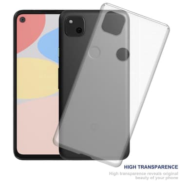 Google PIXEL 4A 5G Suojakuori Kotelo (Läpinäkyvä)