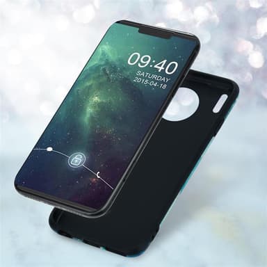 Huawei MATE 30 Suojakuori Lompakkokotelo (Sininen)