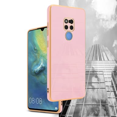 Huawei MATE 20 Suojakuori Cover (Vaaleanpunainen)