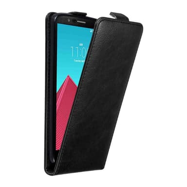 LG G4 / G4 PLUS Suojakuori Lompakkokotelo (Musta)