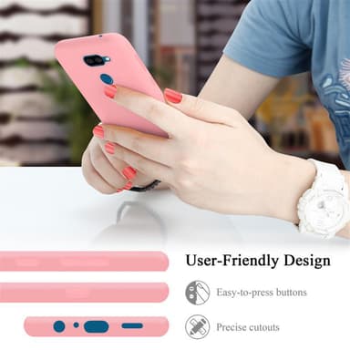 LG K40S Suojakuori Kotelo Case (Vaaleanpunainen)