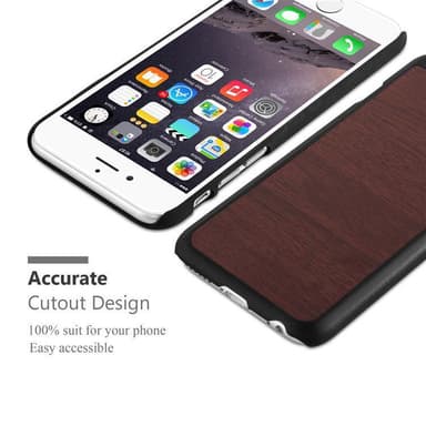 iPhone 6 PLUS / 6S PLUS Suojakuori Kotelo (Ruskea)