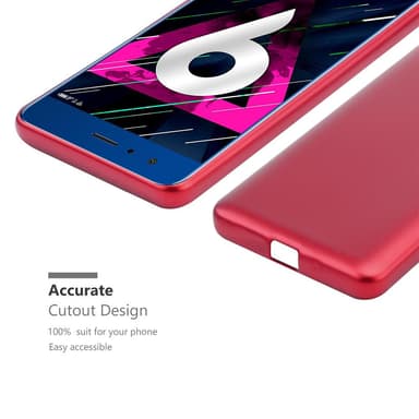 Honor 9 Suojakuori Kotelo (Punainen)