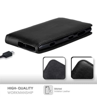 Nokia Lumia 1020 Suojakuori Lompakkokotelo (Musta)