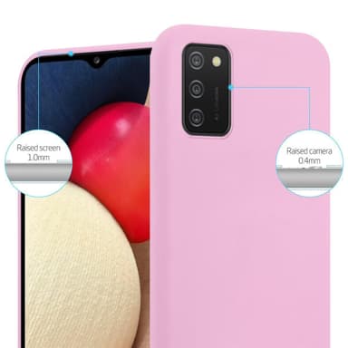 Suojakuori Samsung Galaxy A02s Kotelo (Vaaleanpunainen)