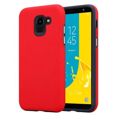 Samsung Galaxy J6 2018 Suojakuori Kotelo (Punainen)