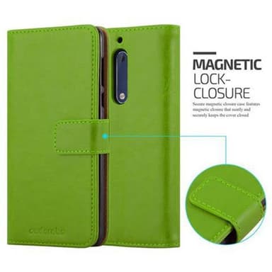 Nokia 5 2017 Suojakuori Lompakkokotelo Case Cover