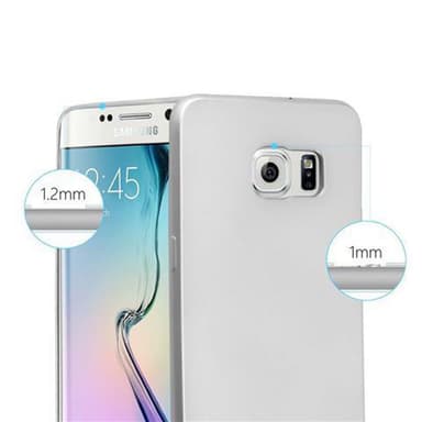 Samsung Galaxy S6 EDGE PLUS Suojakuori Kotelo (Hopea)