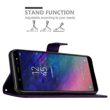 Samsung Galaxy A6 PLUS 2018 Suojakuori Lompakkokotelo