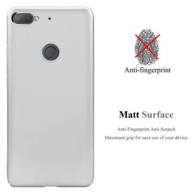 HTC Desire 12 PLUS Suojakuori Kotelo Cover (Hopea)