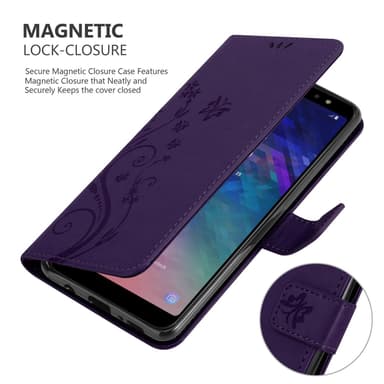 Samsung Galaxy A6 PLUS 2018 Suojakuori Lompakkokotelo