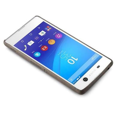 Sony Xperia M5 Suojakuori Case Kotelo (Ruskea)