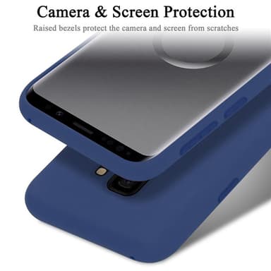Samsung Galaxy S9 Suojakuori Kotelo Case (Sininen)