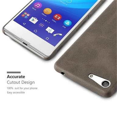 Sony Xperia M5 Suojakuori Case Kotelo (Ruskea)