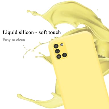 Samsung Galaxy A31 Suojakuori Kotelo (Keltainen)