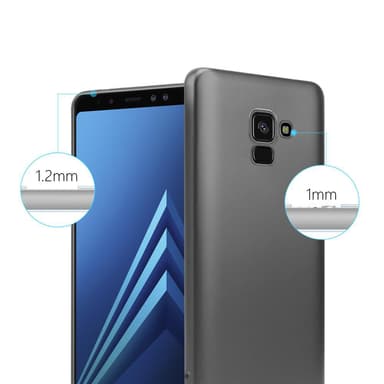 Samsung Galaxy A8 2018 Suojakuori Kotelo (harmaa)