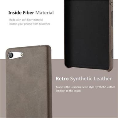 Sony Xperia M5 Suojakuori Case Kotelo (Ruskea)