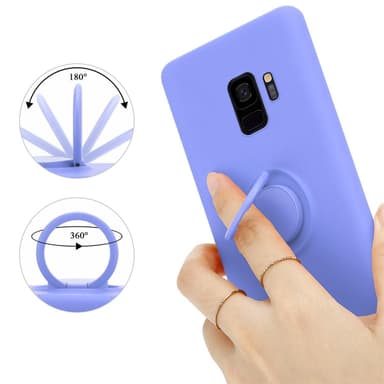 Samsung Galaxy S9 Suojakuori Kotelo (Violetti)