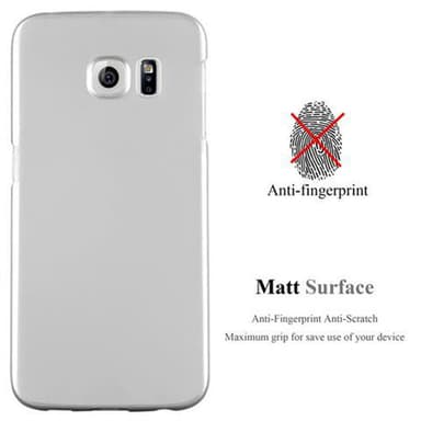 Samsung Galaxy S6 EDGE Suojakuori Kotelo Cover (Hopea)