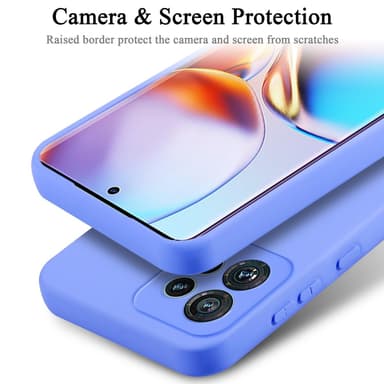 Motorola Edge 40 Pro Suojakuori Kotelo (Violetti)