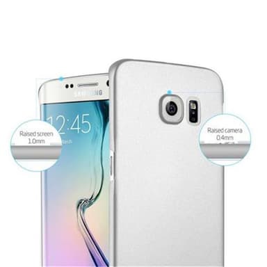 Samsung Galaxy S6 EDGE Suojakuori Kotelo Cover (Hopea)