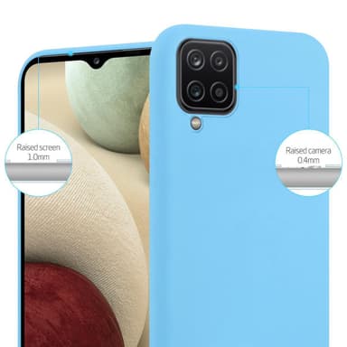 Suojakuori Samsung Galaxy A12 / M12 Kotelo (Sininen)