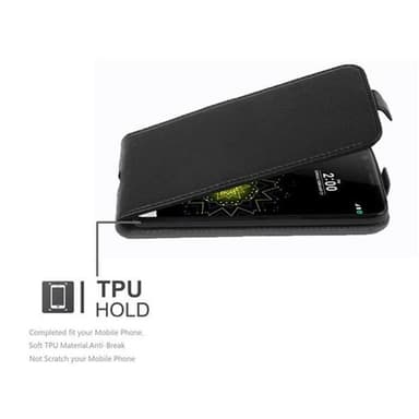 LG G5 Suojakuori Lompakkokotelo (Musta)