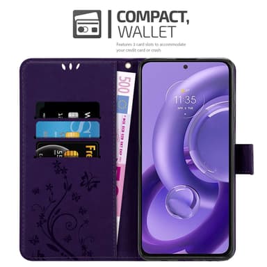 Motorola EDGE 30 NEO Suojakuori Lompakkokotelo