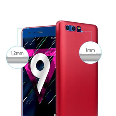 Honor 9 Suojakuori Kotelo (Punainen)