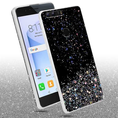 Honor 8 / 8 PREMIUM Suojakuori Kotelo (Musta)