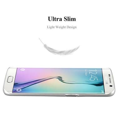 Samsung Galaxy S6 EDGE Suojakuori Kotelo Cover (Hopea)