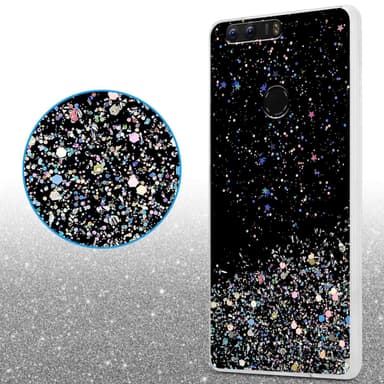 Honor 8 / 8 PREMIUM Suojakuori Kotelo (Musta)
