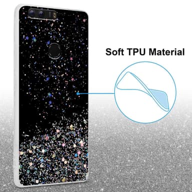 Honor 8 / 8 PREMIUM Suojakuori Kotelo (Musta)
