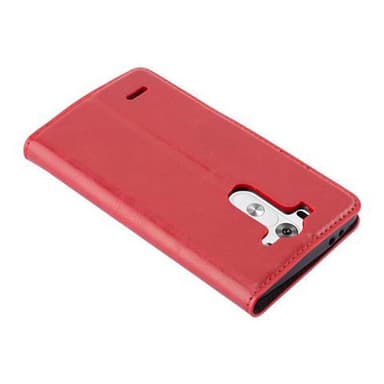 LG G3 MINI / G3 S Suojakuori Lompakkokotelo (Punainen)